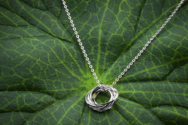 

kajia fashion european and american temperament circle necklace, Silver