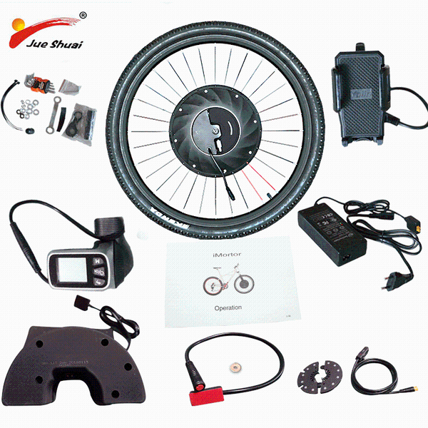 

electric bicycle bike kit 36v front imortor wheel with 24" 26" 700c conversion e bicicleta electrica, Silver;blue