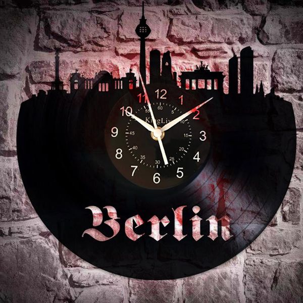 

wall clocks berlin year gift woman, clock modern, travel gift, clock, for boy, xmas girl