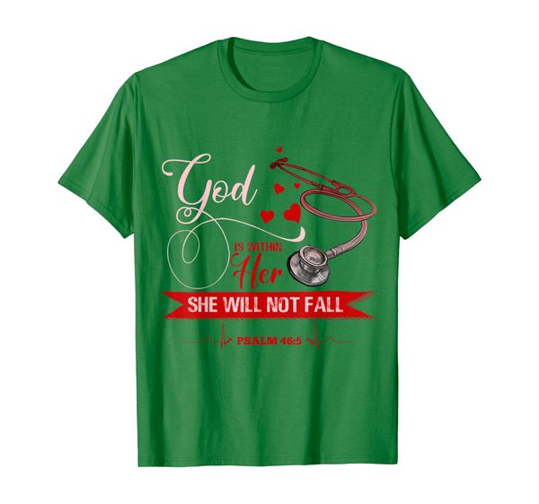 

God is within her - Nurse shirt, Mainly pictures