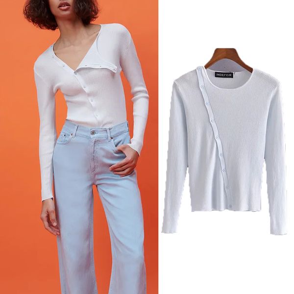 

women's down & parkas 2021 new fashion solid color knitting short coat long sleeve clothing receive waist slim short paragraph 7yf, Black