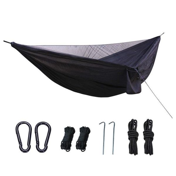 

outdoor games & activities loose mosquito net hammock parachute cloth swing prevention summer 2021