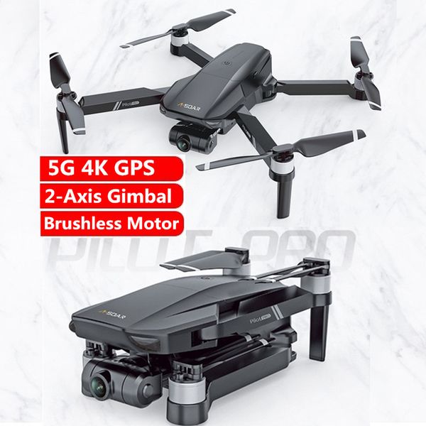 

5g 4k gps rc quadcopter with 4k esc 2-axis gimbal camera fixed height hovering brushless 1km gps loaction optaical flow aircraft