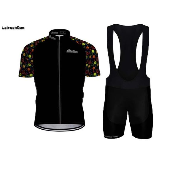 

racing sets sptgrvo lairschdan 2021 short sleeve cycling jersey set bike clothes summer mountain bicycle clothing 3d gel pad, Black;blue