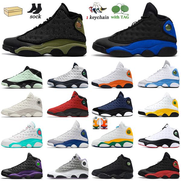 

mens olive 13s hyper royal jumpman 13 basketball shoes size 47 brave french blue houndstooth reverse bred red flint obsidian womens trainers