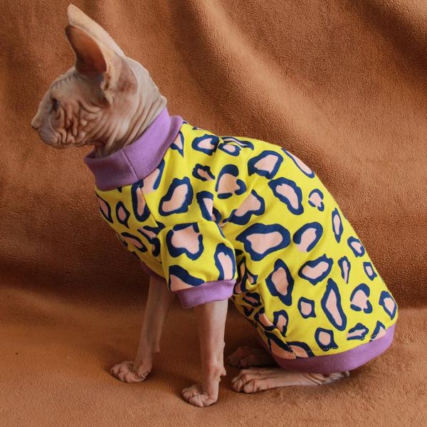 

cat costumes 100% cotton sphinx clothes for deven dog sweater pet winter clothing small puppy