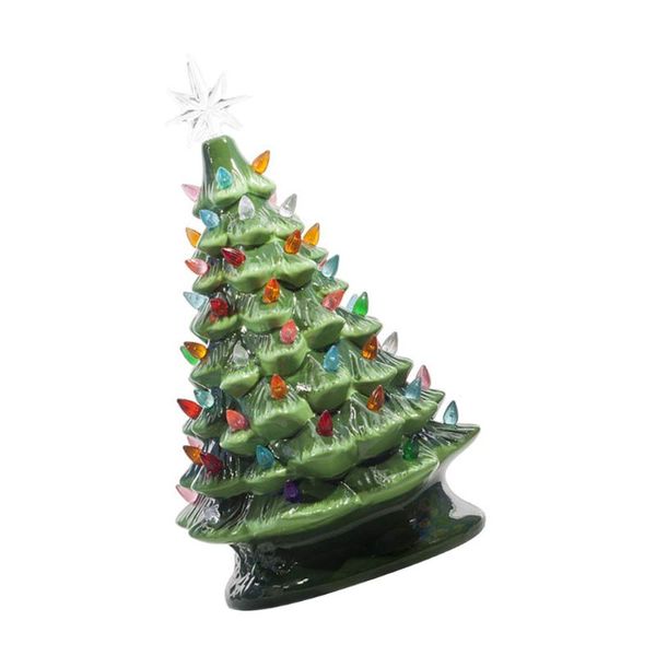 

christmas decorations desktree shape ornament glowing xmas (battery)