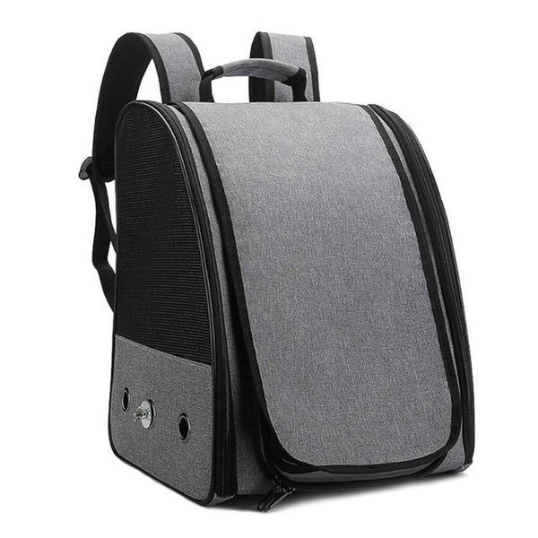 

portable bird carrier cage bag breathable parrot out backpack pet travel box for large and small birds cages