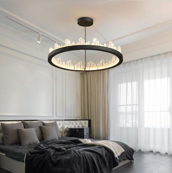

ceiling lights nordic luxury lighting, modern and restaurant, living room villa, crystal ring chandelier