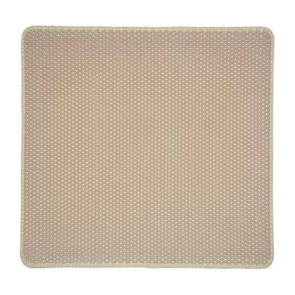 

cat beds & furniture large holes double layer pet accessories anti-slip eva waterproof foldable square easy clean wear resistant litter mat