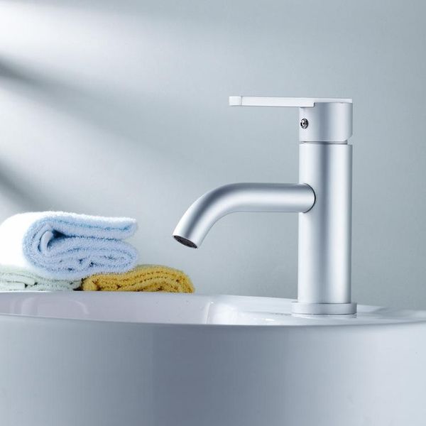 

bathroom sink faucets european-style els and villas space aluminum unleaded cold single hole faucet basin counter