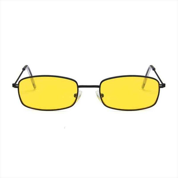 

fashion women glasses female korean style trendy rectangular sun glasses retro eyeglasses rectangular metal, White;black
