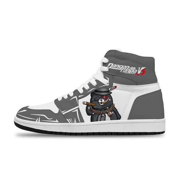 

2021 japanese anime danganronpa diy cosplay running non-slip leisure shoes for boys fashion sneakersnbfp