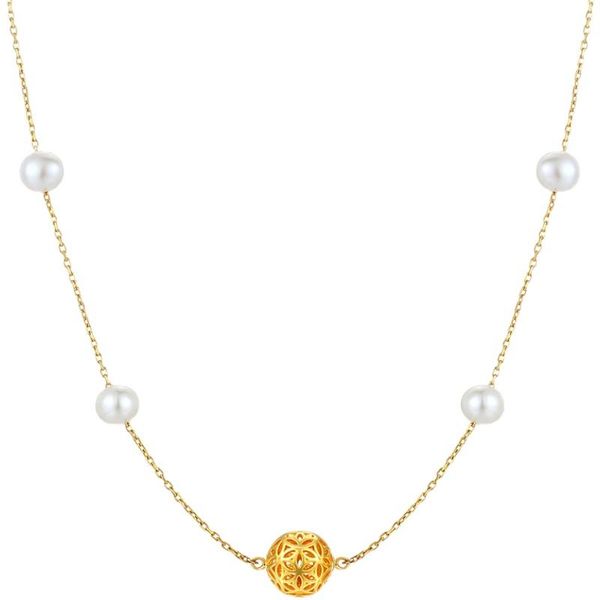 

pendant necklaces natural freshwater pearls jewelry essential oil necklace female costume accessories gold chain woman gift, Silver