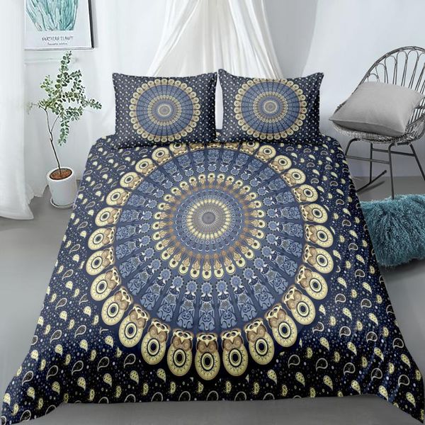 

bedding sets mandala set duvet cover bohemian bedspreads bed