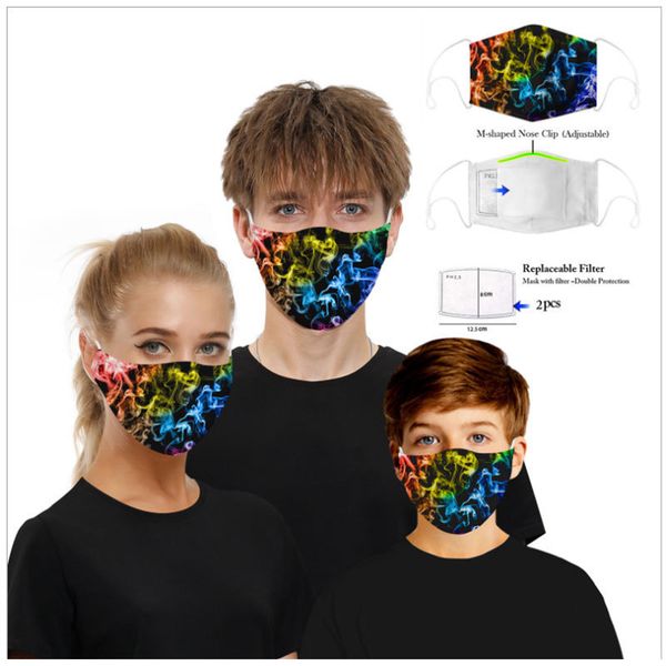 

haze star digital printing anti pm2.5 can be cleaned, breathable and dustproof mask