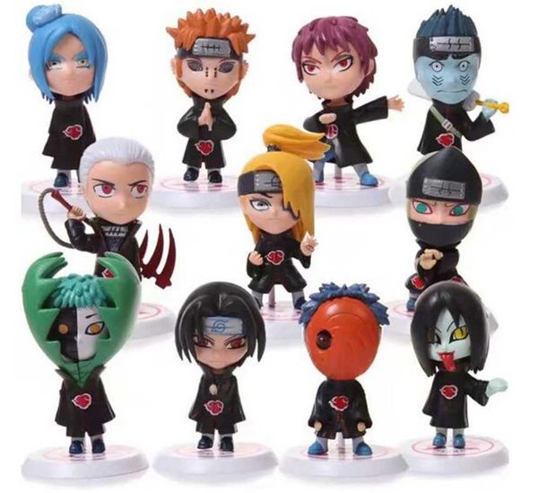 

q version 11 naruto bag dolls
