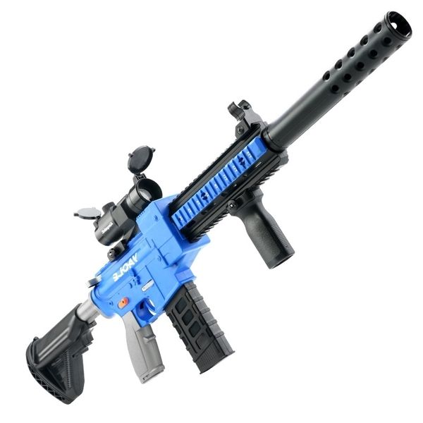 

2535ak47 children's soft bullet gun boy's chicken eating equipment complete set of m416 electric continuous hair toy small year ol