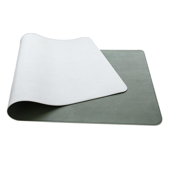 

mouse pads & wrist rests 20cb 1 pc leather desk pad protector, non-slip office mat, large pad, pu blotter, laptop