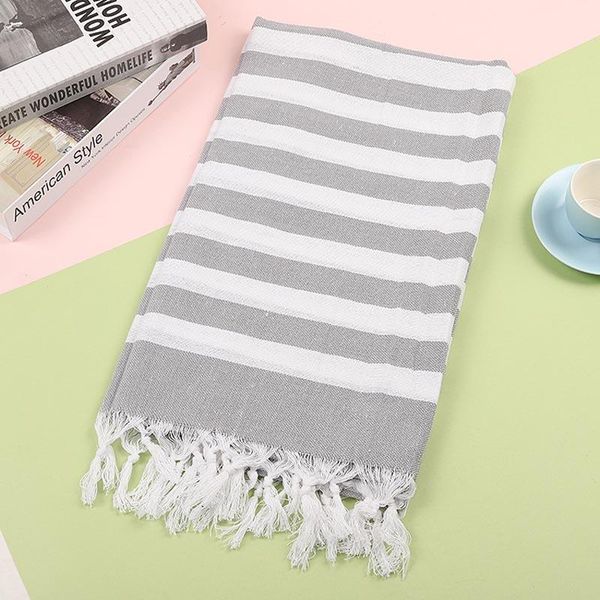 

towel cotton with tassels for travel seaside beach sunscreen shawl turkish scarf
