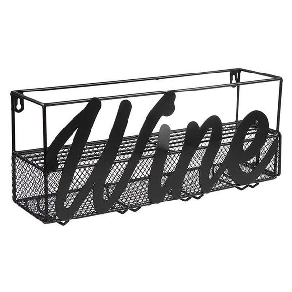 

hanging iron art wine rack holder chic bottle storage stylish champagne display stand tableracks