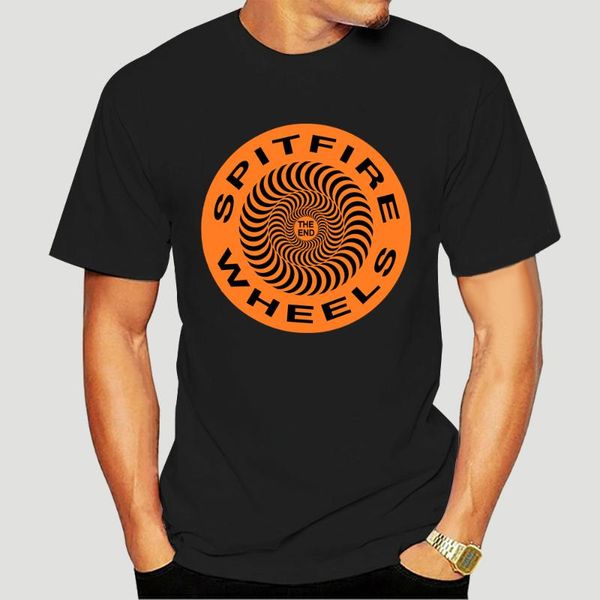 

men's t-shirts buy now spitfire wheels skateboarding t shirt t-shirt, White;black