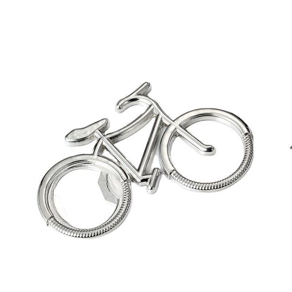 Apribottiglie per bicicletta carino portachiavi in metallo in lega di zinco portachiavi per amante della bicicletta bomboniera festa JJD10018