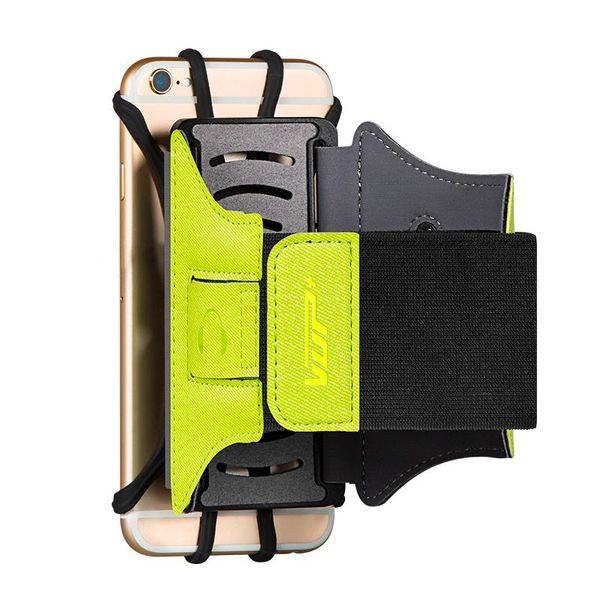 

outdoor bags rotatable and breathable hiking cycling running sports wristband mobile phone holder armband fitness equipment
