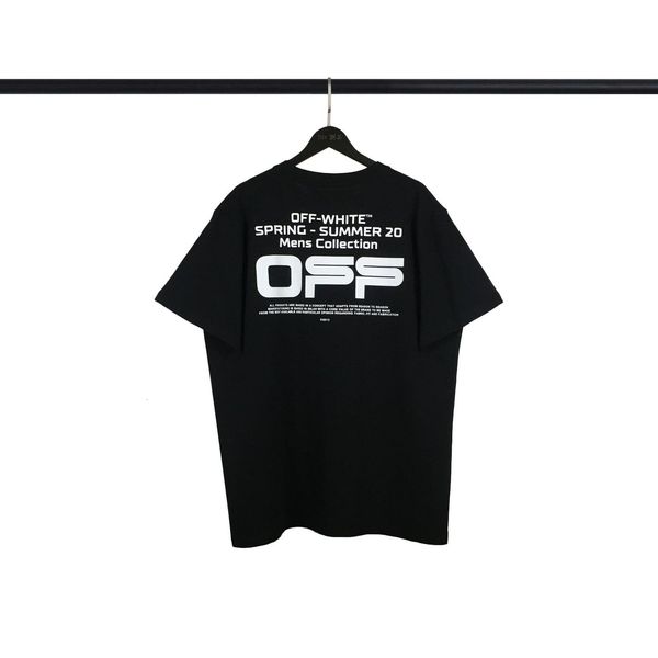 

off style white cash limited print short sleeve t-shirt, White;black