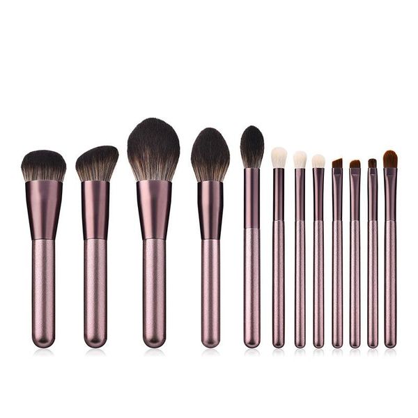 

makeup brushes 2021 novice 12 small grape set foundation brush professional concealer tool refreshing