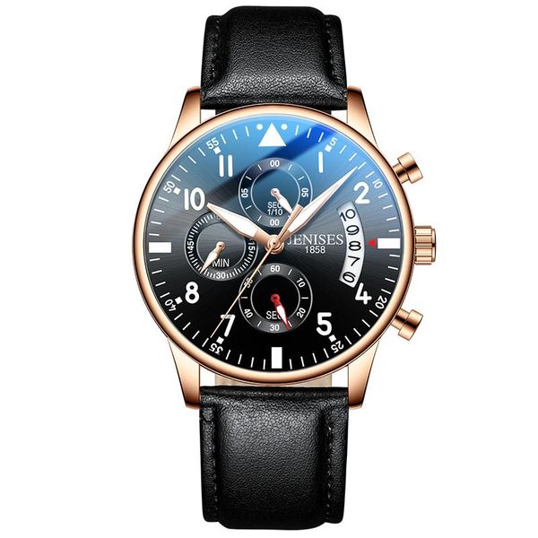 

wristwatches 2021 mens watches luxury business men quartz watch belushi man luminous waterproof sports clocks gifts horloges mannen #a, Slivery;brown