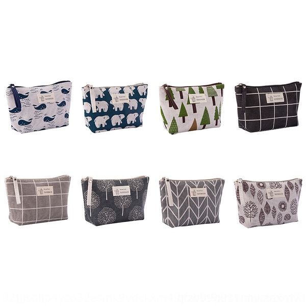 

xriu multifunctional canvas card key bags washing fabric zipperwalletcosmetics storage storage mobile phone mobile phone bag