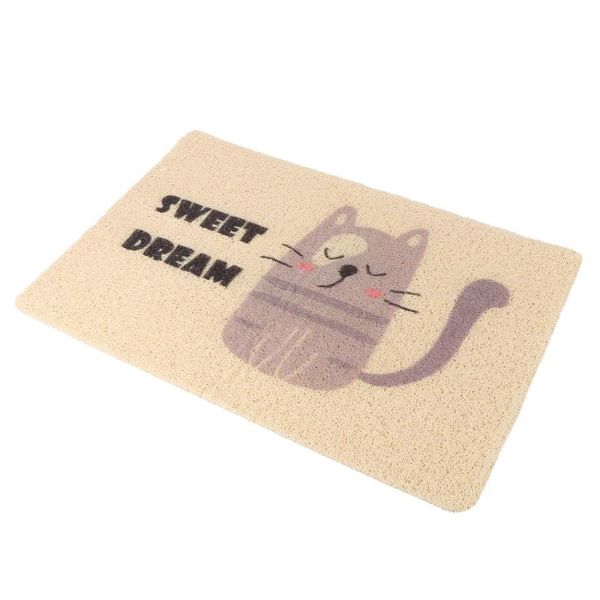 

1pc non-slip cat litter mat dog cushion pet kitten for beds & furniture