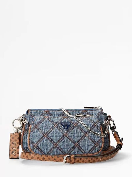

gs new fashion small square splicing embossing detachable multifunctional two in one single shoulder bag messenger women's