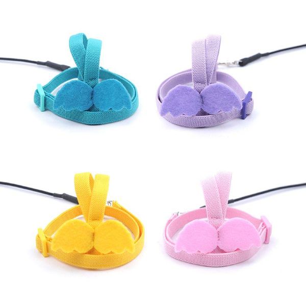 

other bird supplies pet parrot harness leash outdoor adjustable training rope anti bite flying traction straps portable soft band