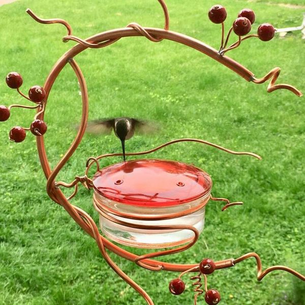 

mats & pads garden courtyard bird feeder tree hanging red berries hummingbird decoration outdoor feed the birds
