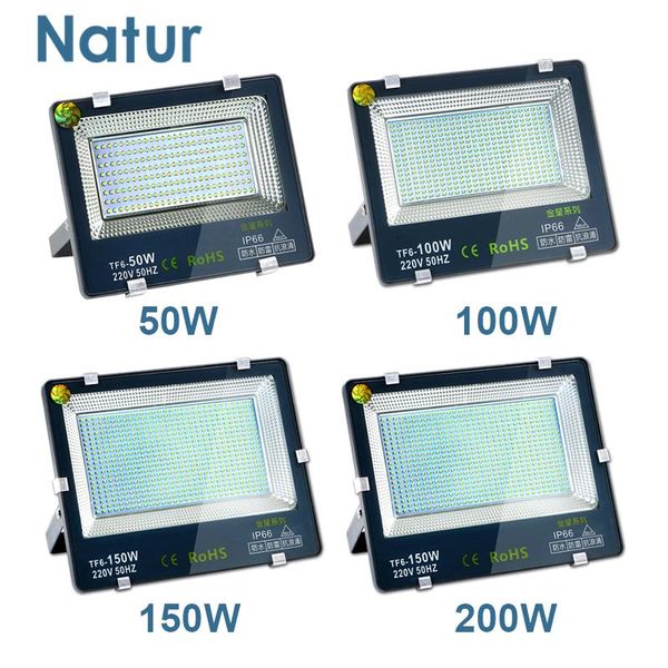 

floodlights 50w100w150w 200w led floodlight ip65 waterproof flood light outdoor ac220v spotlight reflector spot exterieur