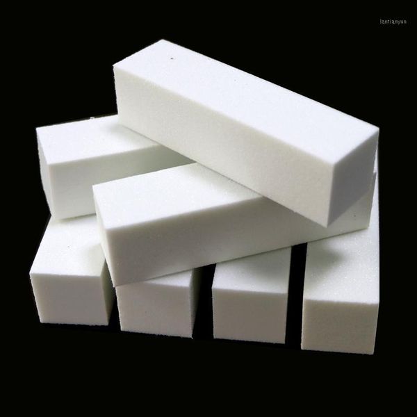 

1set white nail art buffers sanding block buffing grinding polishing file buffer pedicure professional tool1
