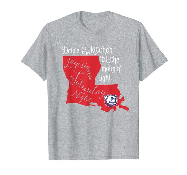 

louisiana tech bulldogs louisiana saturday night t-shirt, White;black