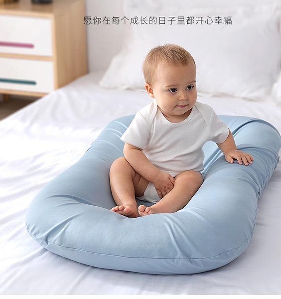 

baby crib bed sleeping bag born imitation uterus wrapped travel portable diaper changing table side blankets & swaddling