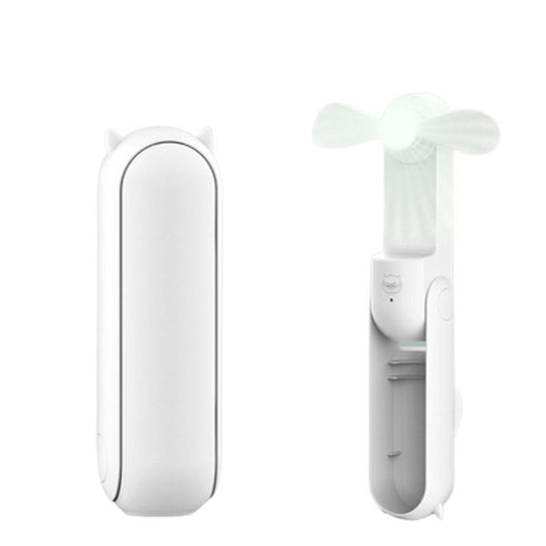 

electric fans mini fan portable 1500mah enduring silent handheld foldable usb rechargeable for cell phone outdoor