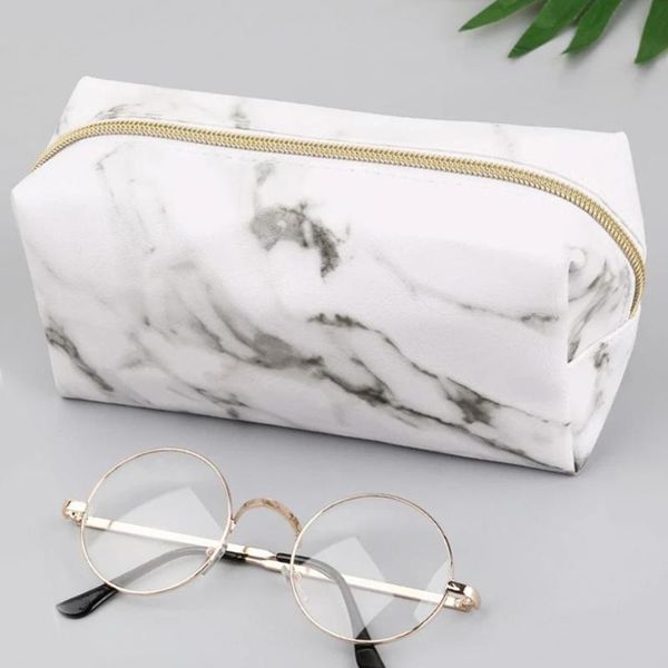 

large capacity pencil bag stationery storage pen zipper makeup pouch bags