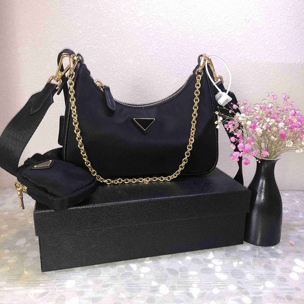 

2021 Re Fashion Woman Luxurys Designers Bags Lady Womens Edition Crossbody Tote 2005 Nylon Hobo Shoulder Purses Handbags Bag Wallet Backpak With box
