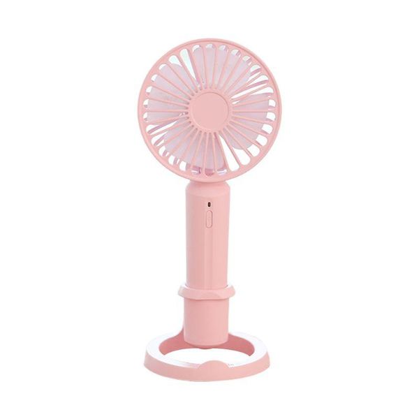 

electric fans mini portable usb rechargeable fan 3 speed air cooler for inch/4 inch mobile phone holder bracket