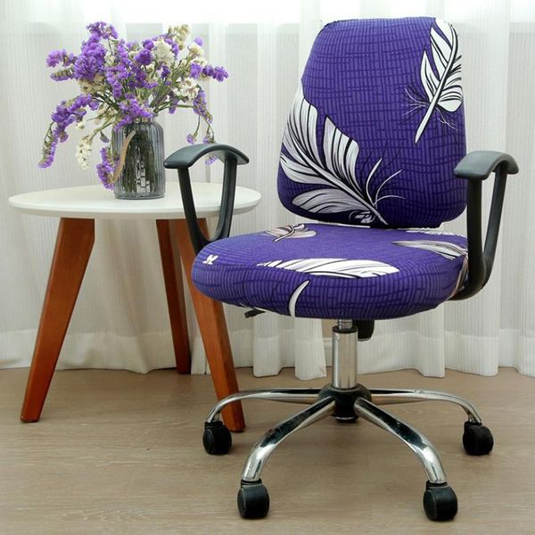 

set office chair cover rotating lift computer silpcover elastic armchair seat for protector covers