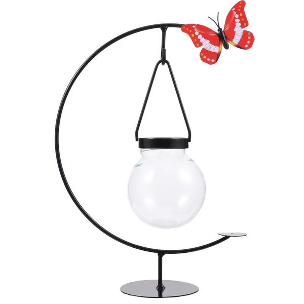 

other home decor iron art flower pot hydroponic vase useful plants container (random color)