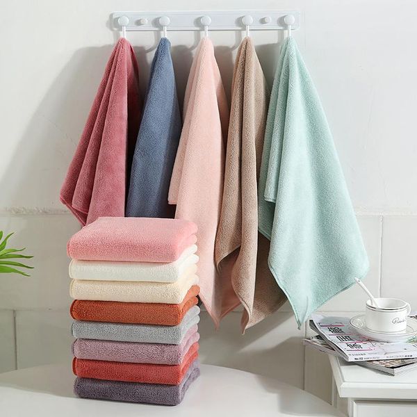 

towel women's super absorbent face bath for men soft towels home quick dry cloth cleaning 35x75cm