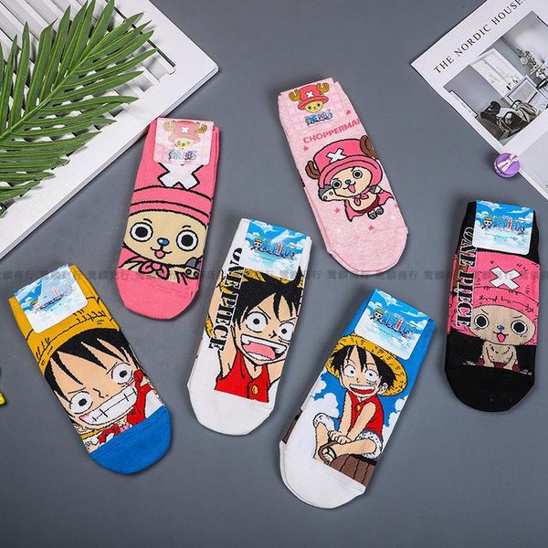 

anime woman sock one piece socks & hosiery, Black;white