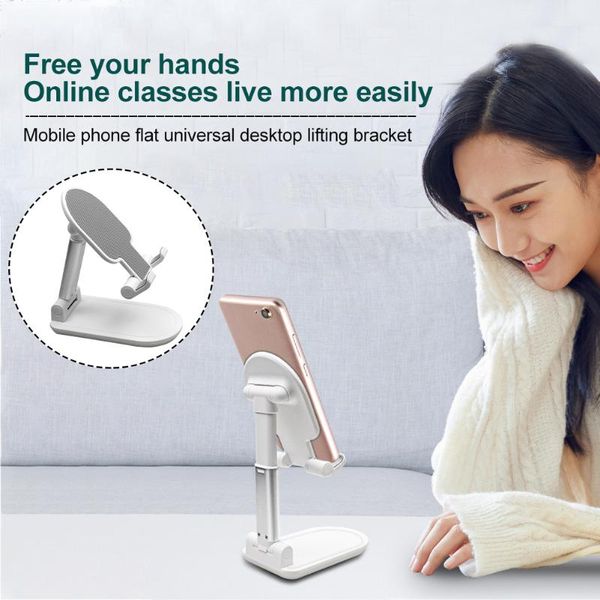 

cell phone mounts & holders angle height adjustable for desk tablet ergonomic stable multipurpose hands foldable practical stand anti s