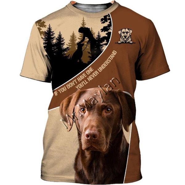 

men's t-shirts labrador retriever 3d print graphic t shirt summer streetwear animal crossing gym clothing oversize harajuku, White;black